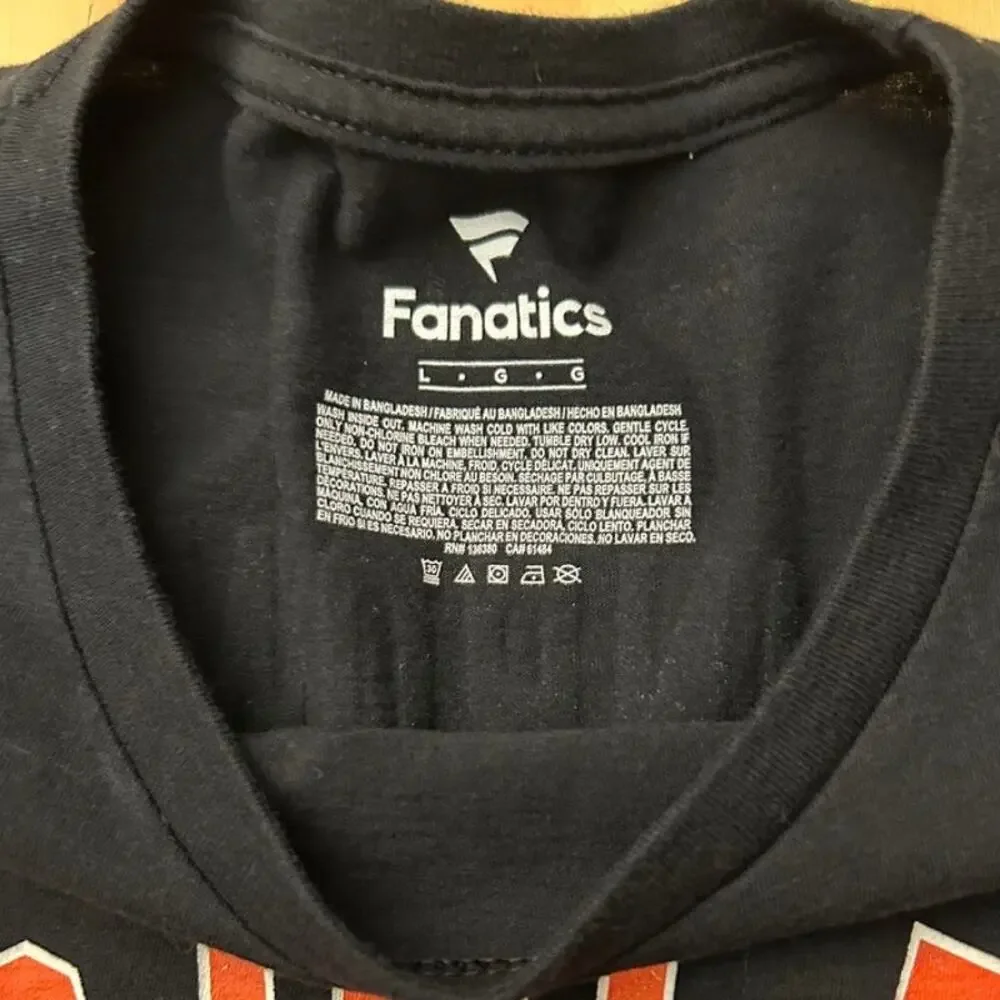 Baltimore Orioles MLB Austin Powers black orange fanatics shirt Size Large